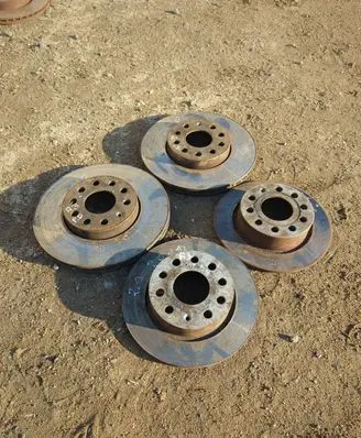 Audi A3 S3 8P Brake discs and calipers set 
