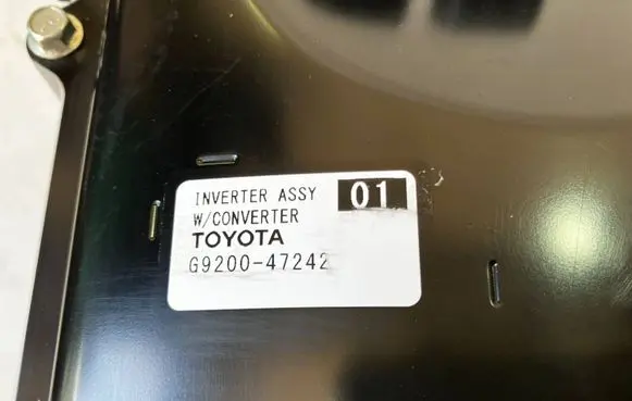 Toyota C-HR I Voltage converter inverter 6920047242