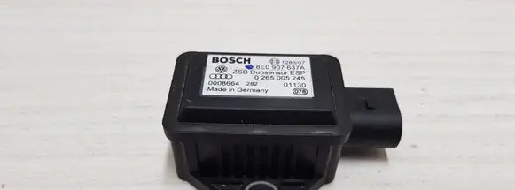 Audi A6 S6 C5 4B ESP acceleration yaw rate sensor 8E0907637A 0008664 0265005245