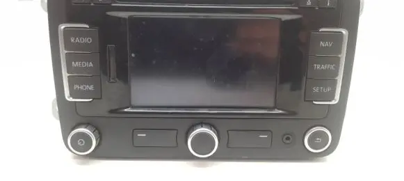 Volkswagen Touran II Navigation unit CD/DVD player 3C0035279C