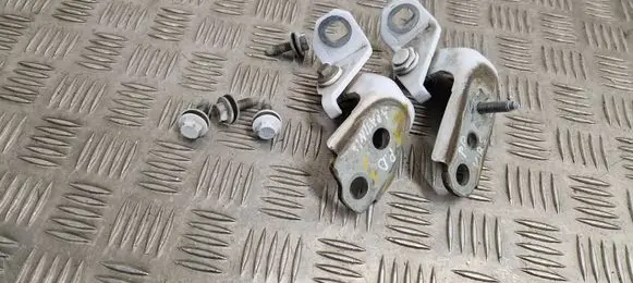 Front door hinge set