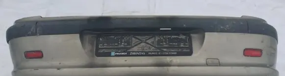Peugeot 607 Rear bumper ruda