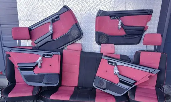 Mercedes-Benz C W202 Seat and door cards trim set 