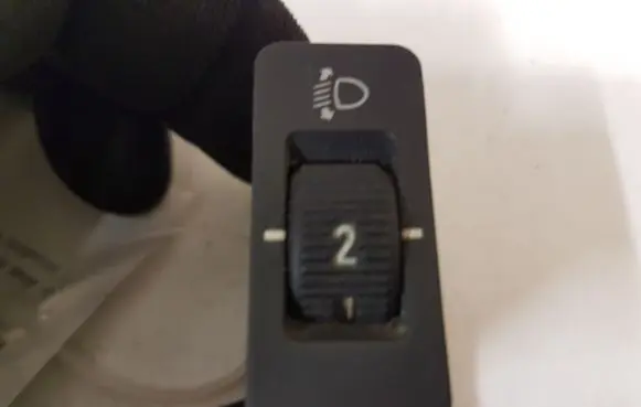 Panel lighting control switch
