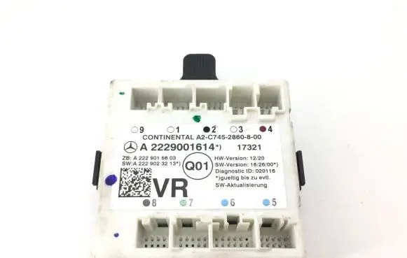 Mercedes-Benz A W177 Door control unit/module A2229001614