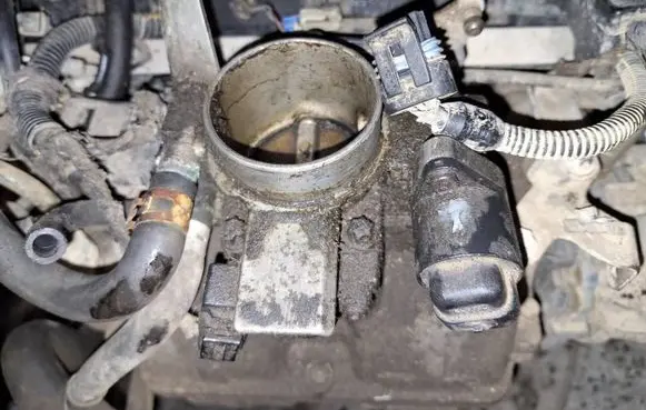 Opel Astra G Throttle valve 