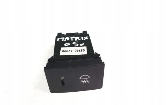 Fog light switch