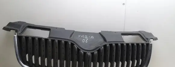Skoda Fabia Mk2 (5J) Front bumper upper radiator grill 5J0852668