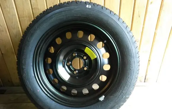 R17 spare wheel