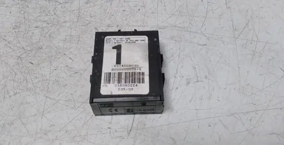 Toyota Yaris Door central lock control unit/module 897410D030 035080224
