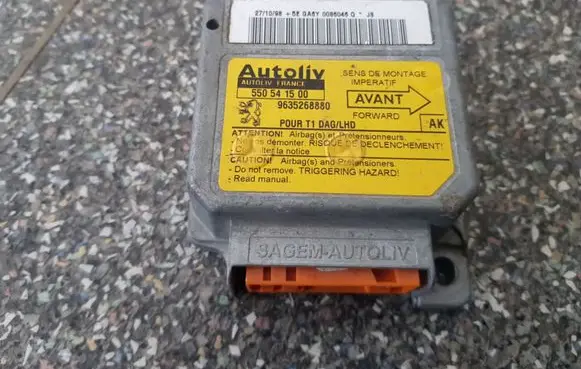 Peugeot 206 Airbag control unit/module 550541500