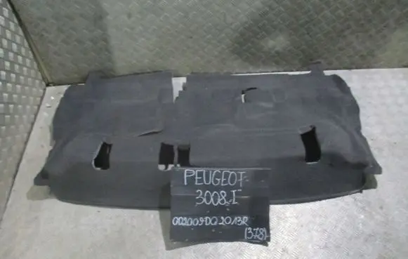 Peugeot 3008 I Rear floor carpet liner 96755491