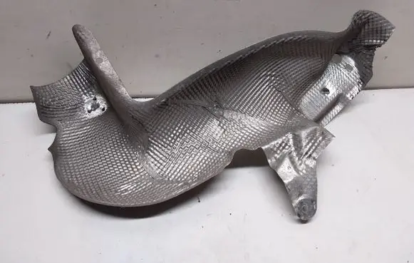 Audi A1 Exhaust heat shield 8X0201307B