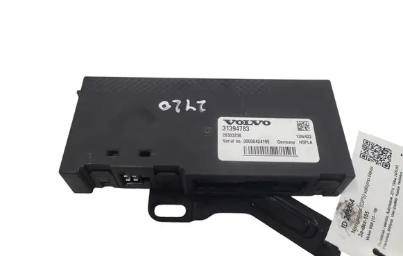 Volvo V60 GPS navigation control unit/module 31394783 28383258