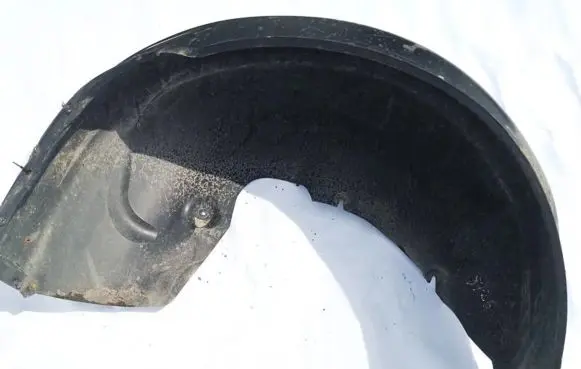 Volvo S80 Rear arch fender liner splash guards 08650272