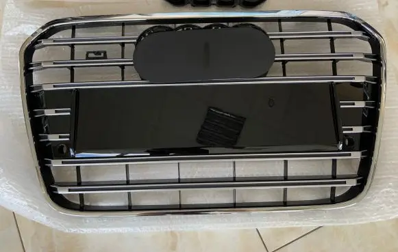 Front bumper upper radiator grill