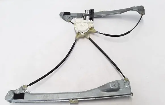 Renault Laguna III Front window lifting mechanism without motor 807010002R