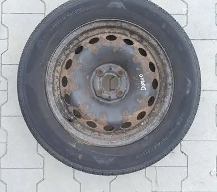 Fiat Doblo R15 spare wheel