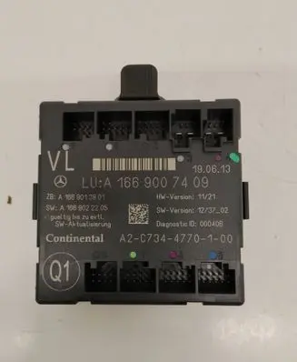 Mercedes-Benz GL X166 Door control unit/module A1669007409 A1669013801 A1669022205