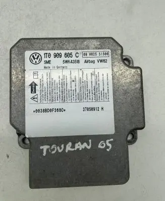 Volkswagen Touran I Airbag control unit/module 1T0909605C 5WK43518 37050912H