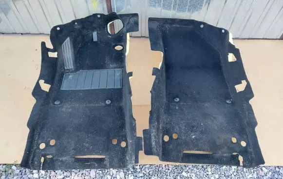 Citroen C5 Front floor carpet liner 96870462ZD 96554974ZD