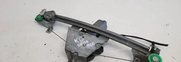 Saab 9000 CD Rear door window regulator with motor 4113411