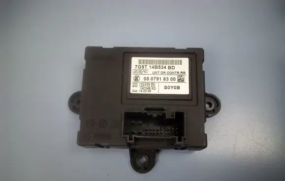 Ford Mondeo MK IV Door control unit/module 7G9T14B534BD 0507918300