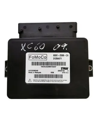 Volvo XC60 Hand brake control module 6G912598CA 31264471 A2C53296349