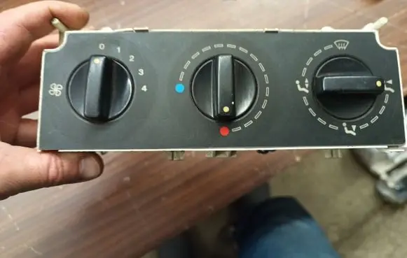 Citroen Berlingo Climate control unit 654984a
