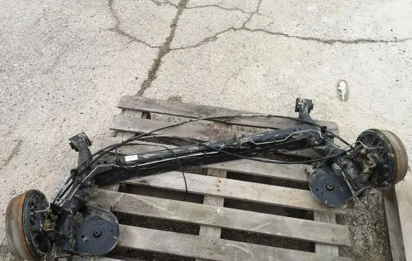 Rear axle beam