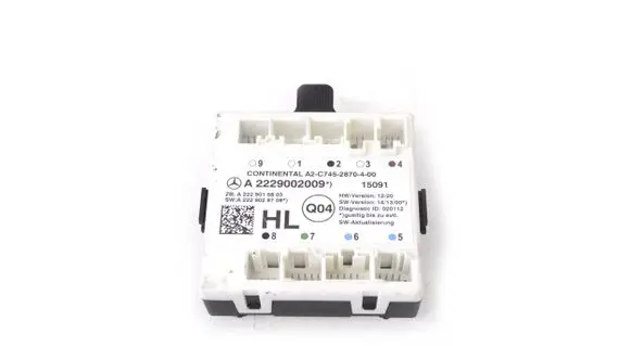 Mercedes-Benz C W205 Door control unit/module A2229028708 A2229002009