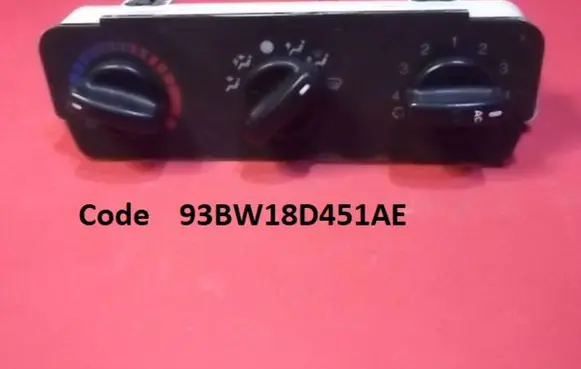 Ford Mondeo MK I Climate control unit 93BW18D451AE