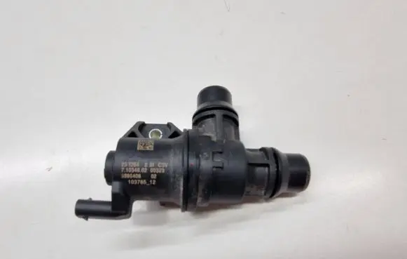 Coolant heater control valve