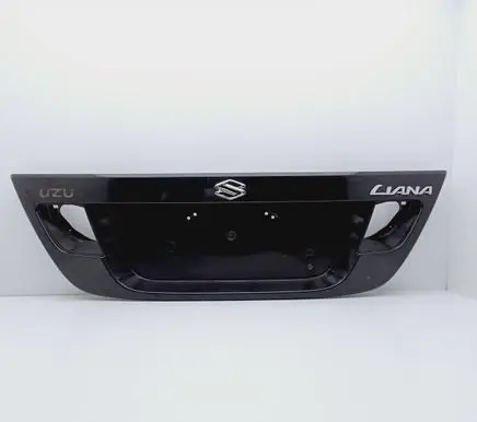 Trunk door license plate light bar