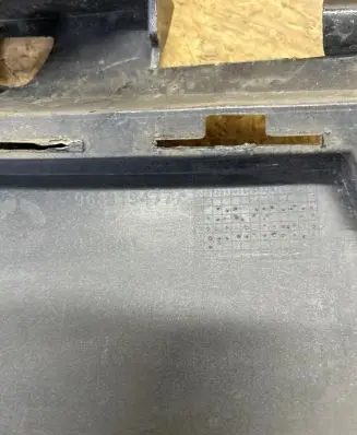 Citroen C3 Picasso Rear bumper corner part panel trim 9683194777