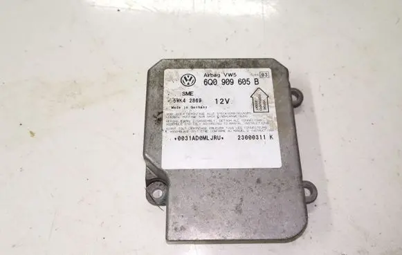 Volkswagen PASSAT B5 Airbag control unit/module 6Q0909605B