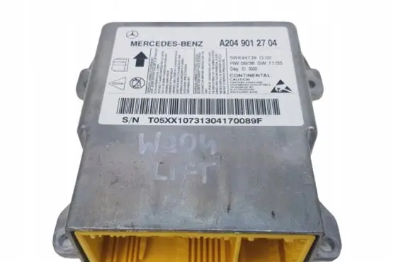 Mercedes-Benz C W204 Airbag control unit/module A2049012704