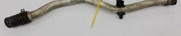 Porsche Cayman 987 Engine coolant pipe/hose 99710672002