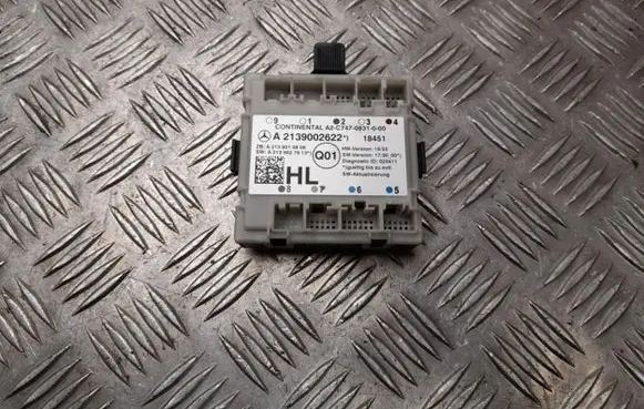 Mercedes-Benz E W213 Door control unit/module A2139002622
