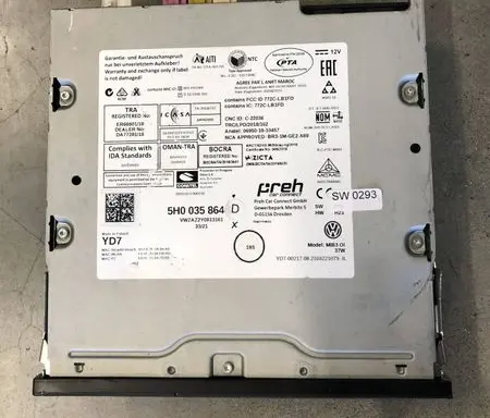 Volkswagen Golf VIII MMI control unit 5H0035864D