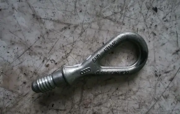 Audi A6 S6 C6 4F Towing hook eye 
