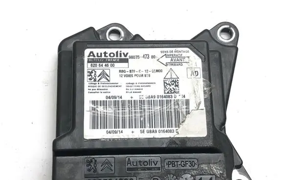 Citroen C4 Grand Picasso Airbag control unit/module 9807547380