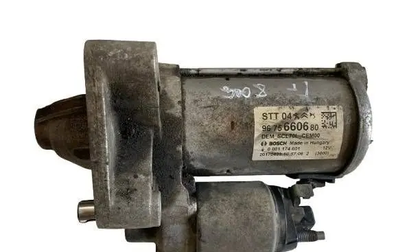 Peugeot 3008 II Starter motor 9675660680 0001174601