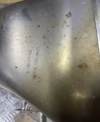 Mercedes-Benz E W212 Muffler ending 121458001689