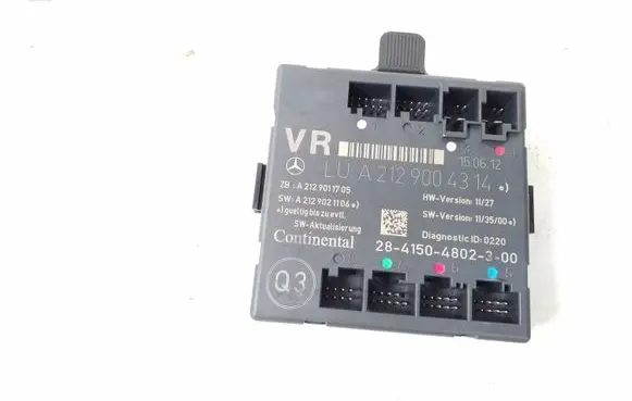Mercedes-Benz E C207 W207 Door control unit/module A2129004314