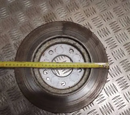 Front brake disc