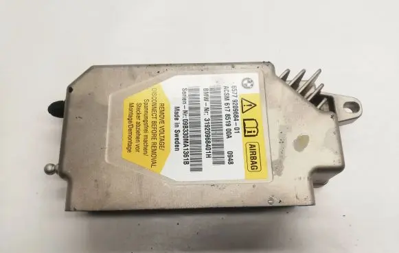 BMW 5 GT F07 Airbag control unit/module 920968401