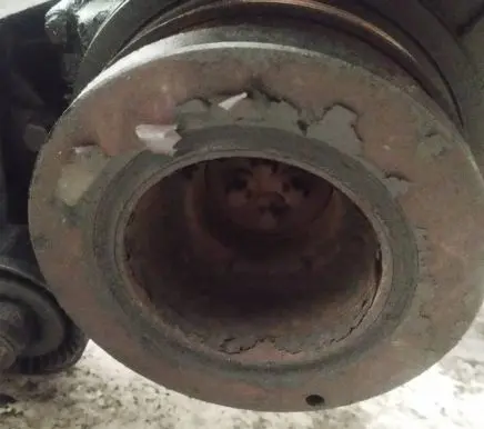 Land Rover Range Rover L322 Crankshaft pulley