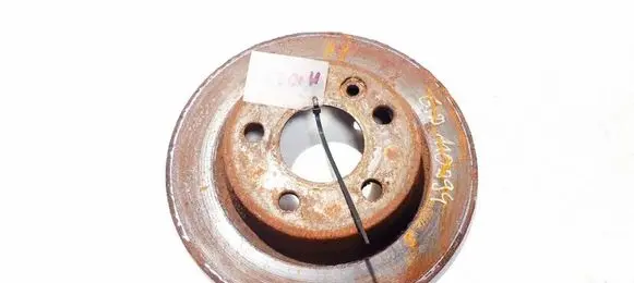 Ford Galaxy Rear brake disc neventiliuojamas