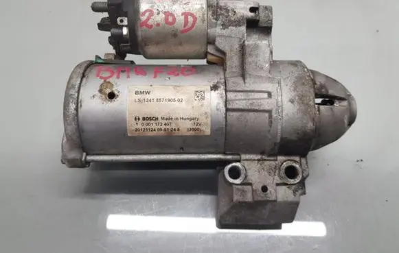 BMW 5 F10 F11 Starter motor 8571905 001172407